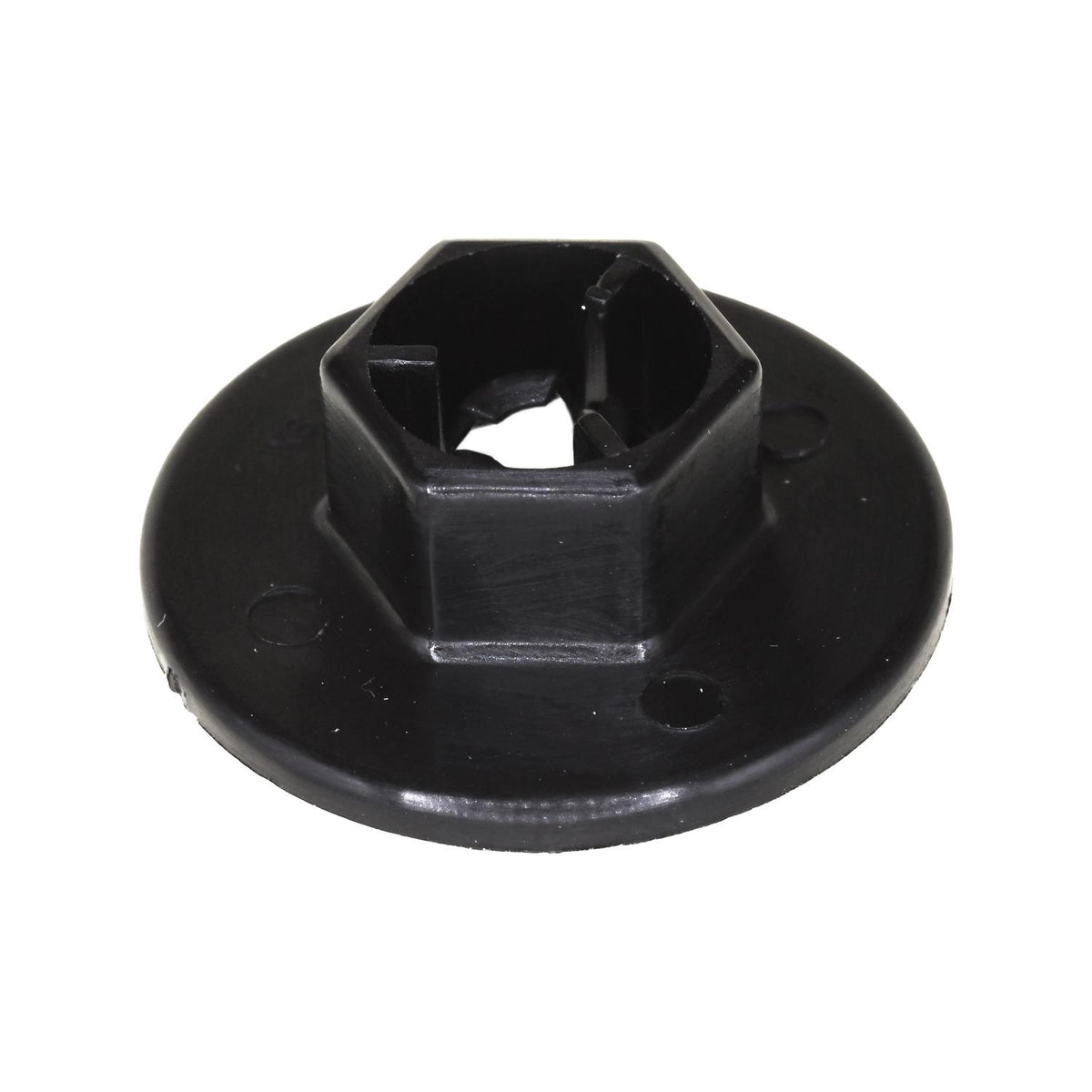 Black Nylon Splash Shield Nut