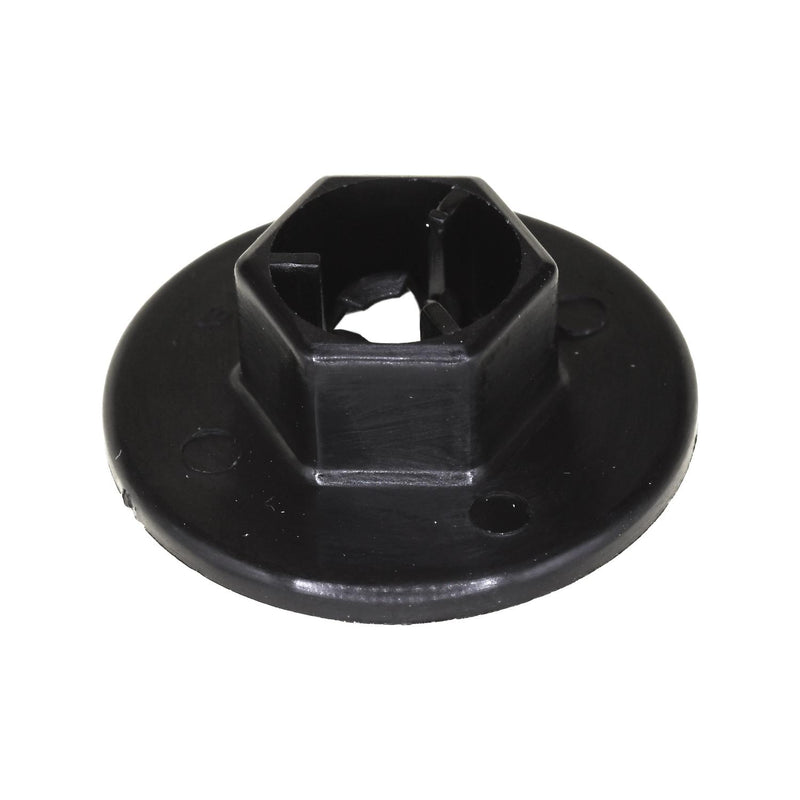Black Nylon Splash Shield Nut