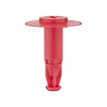 24mm Red Nylon Retainer, 20mm Head