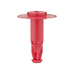 24mm Red Nylon Retainer, 20mm Head