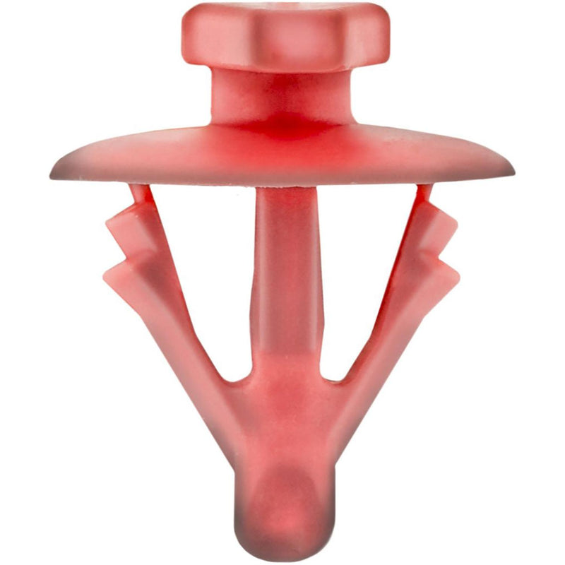 9.5mm Pink Nylon Weatherstrip Retainer, 11mm Head