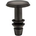 12.5mm Black Nylon Weatherstrip Retainer, 10mm Head