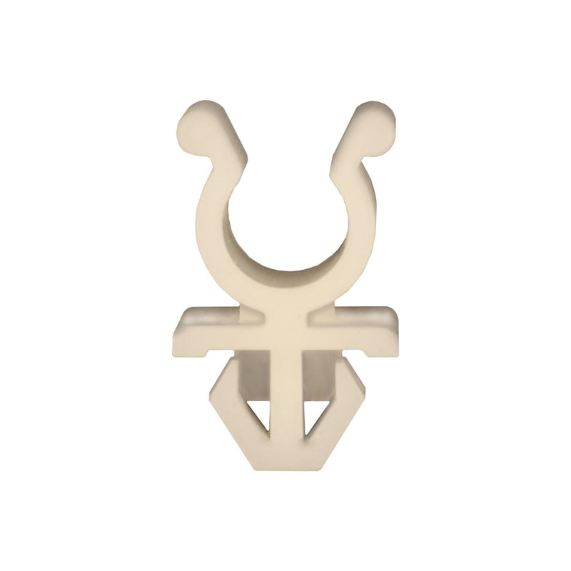 9mm White Nylon Hood Prop Rod Clip