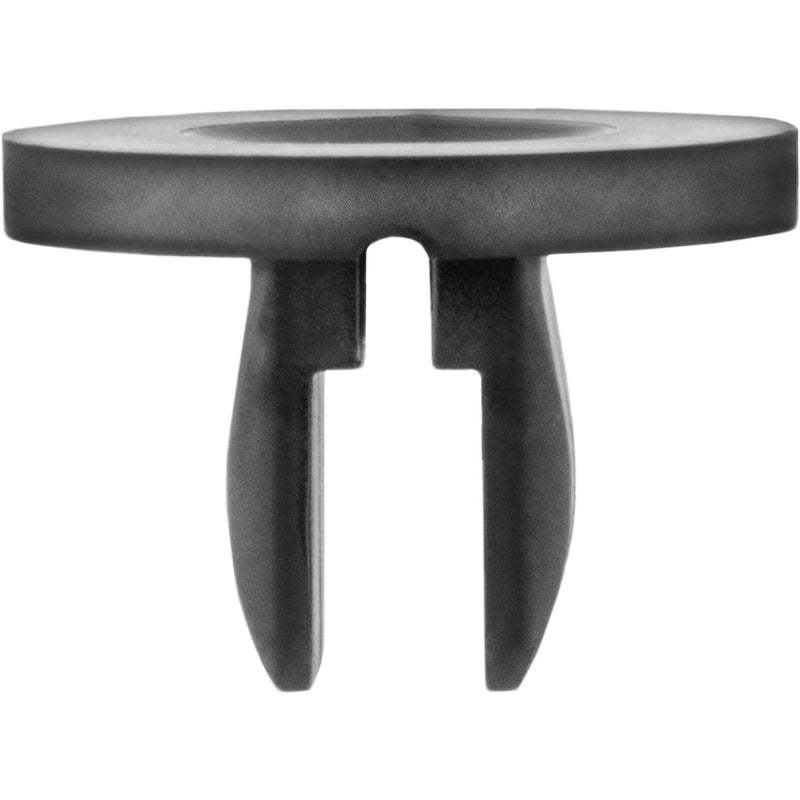 M4.8 Black Nylon Screw Grommet, 11.5mmx7.5mm Square Hole, 20mm Head
