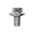 M12-1.75x17mm Rubber Oil Drain Plug with Gasket, Zinc