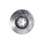 M12-1.75x17mm Rubber Oil Drain Plug with Gasket, Zinc