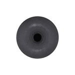 12.5mmx14mm Black Nylon Push-Type Retainer, 21.5mm Head