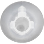24mm Clear Nylon Screw Grommet, 18.5mm Head