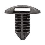 8mmx12mm Black Nylon Trim Retainer, 16mm Head