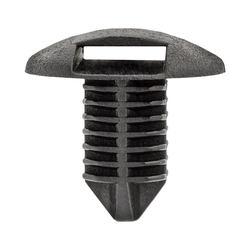 8mmx12mm Black Nylon Trim Retainer, 16mm Head