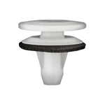 6mmx11mm White Nylon Molding Retainer with Sealer, 15mm Head