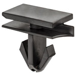 9mmx15mm Black Nylon Molding Clip