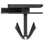 9mmx15mm Black Nylon Molding Clip