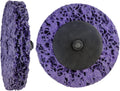3" Purple Strip Brite Disc with Rol-Lock