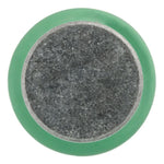 9mmx13mm Silver & Green Metal & Nylon & Interior Trim Retainer, 18mm Head