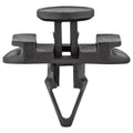 7mmx12mm Black Nylon VwithAudi Push-Type Retainer, 10mm Head