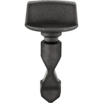 25mm Black Nylon VwithAudi Trim Pin Retainer, 17.5mm Head