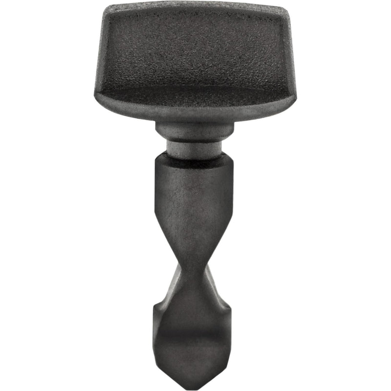 25mm Black Nylon VwithAudi Trim Pin Retainer, 17.5mm Head