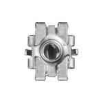 M6-1.0 Front Fender Panel Nut, Zinc Organic