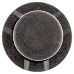 10mmx21mm Black Nylon Push-Type Retainer, 20mm Head