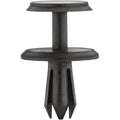5mmx11mm Black Nylon VwithAudi Push-Type Retainer, 15mm Head