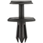 5mmx11mm Black Nylon VwithAudi Push-Type Retainer, 15mm Head
