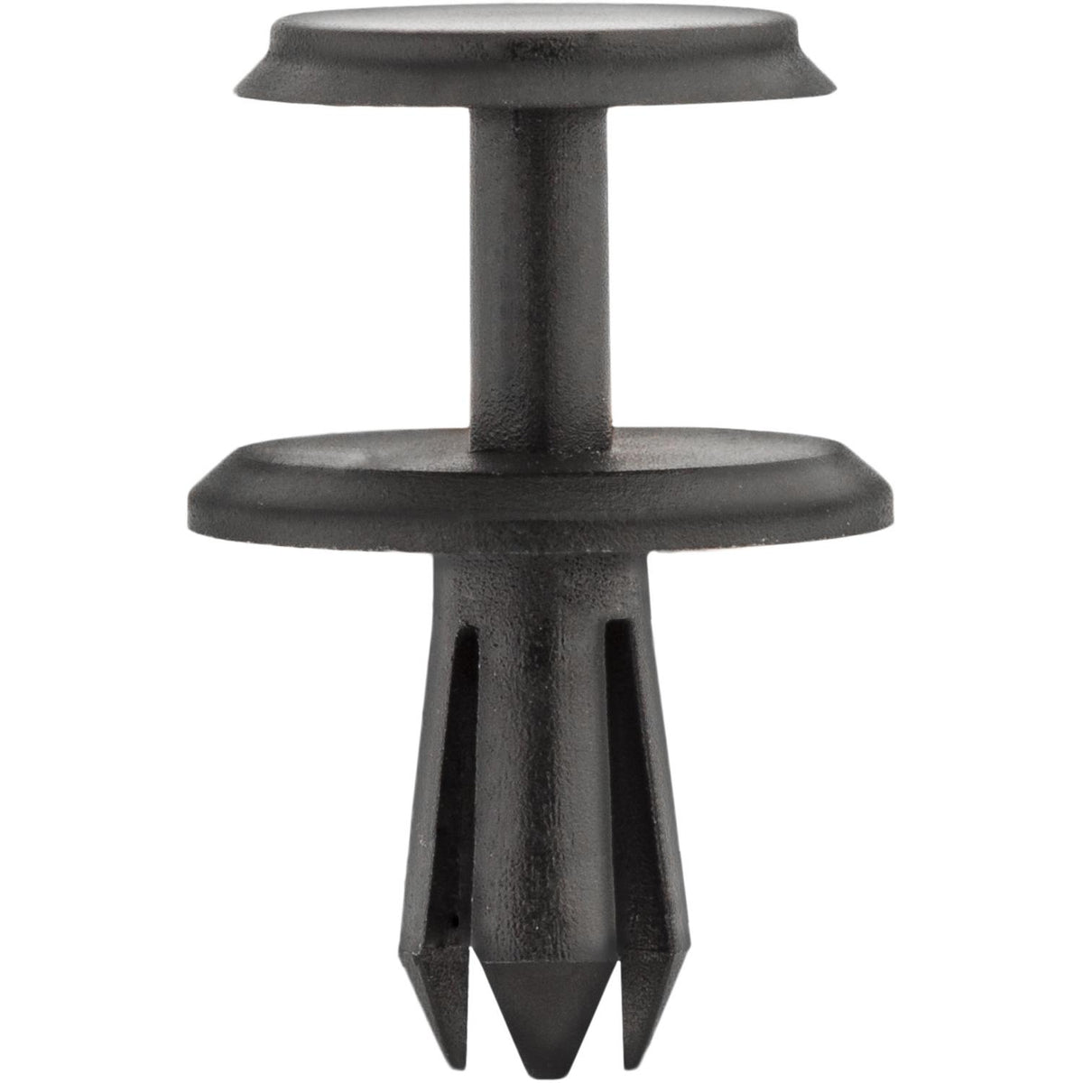 5mmx11mm Black Nylon VwithAudi Push-Type Retainer, 15mm Head