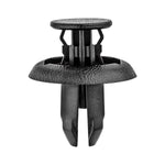 8mmx13mm Black Nylon Push-Type Retainer, 20mm Head