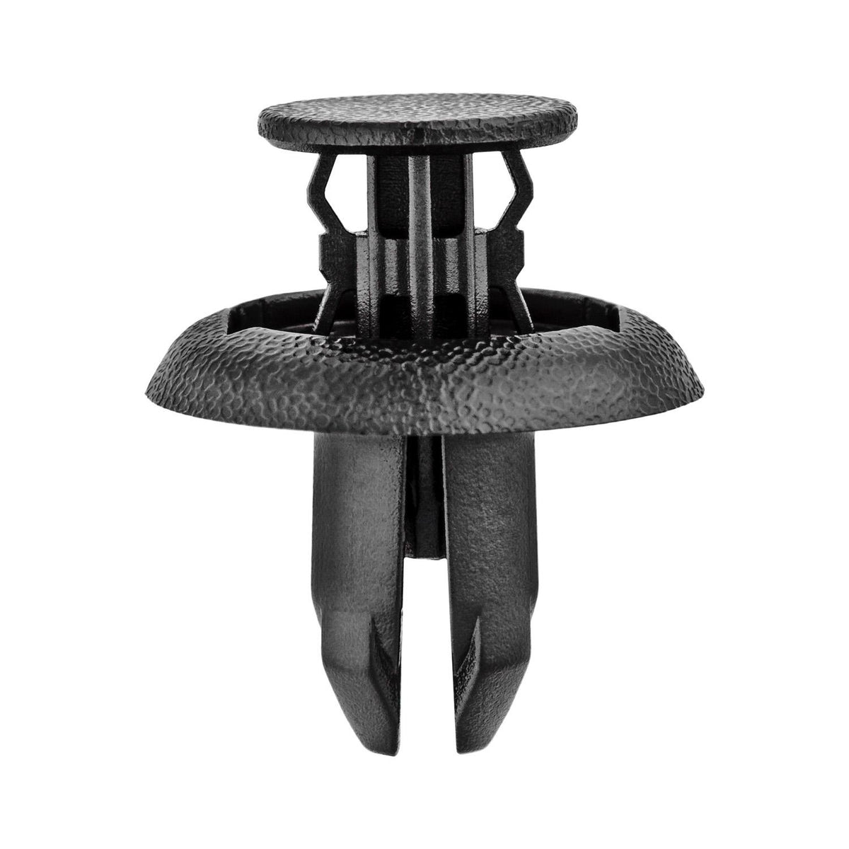 8mmx13mm Black Nylon Push-Type Retainer, 20mm Head