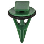 11.3mmx16mm Green Nylon Molding Clip Front Fender with Sealer, 14mm Head