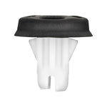 10mmx15mm White Nylon Tail Light Grommet with Sealer, 18mm Head