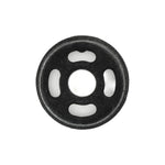 10mmx15mm White Nylon Tail Light Grommet with Sealer, 18mm Head