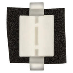 10mm White Nylon Molding Clip Door Trim, Roof & Spoiler, 9mmx18.3mm Head