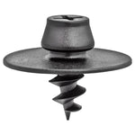 9mmx14mm Black Nylon Floor Mat Stay Retainer 3D0 A-B41, 30mm Head