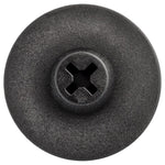 9mmx14mm Black Nylon Floor Mat Stay Retainer 3D0 A-B41, 30mm Head