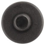 Black Nylon Retaining Clip Carpet Cap, 30mm Head