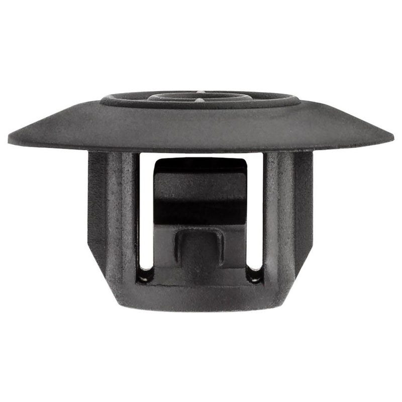 14mmx11mm Black Nylon Molding Retainer Rocker, 25mm Head