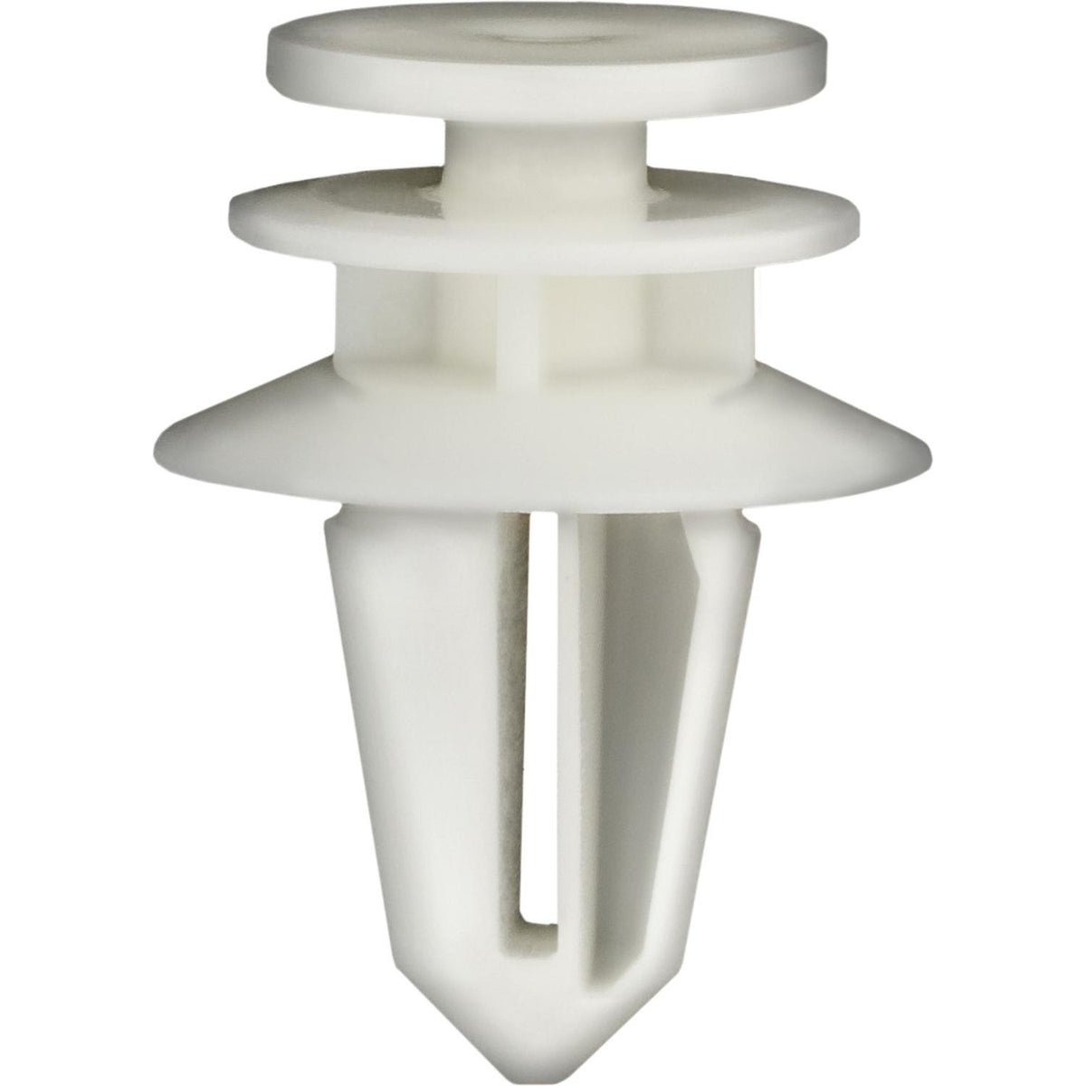 12mmx19mm White Nylon Door Trim Panel Retainer, 22mm Head