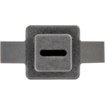 6mm Gray Nylon Pillar Garnish Clip