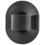 12mmx9mm Black Nylon Hood Release Cable Clamp Clip, 16mmx21mm Head