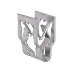 Silver Fastener Interior Panel Clip