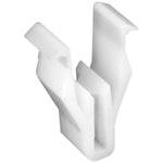 White Nylon Instrument Side Panel Clip