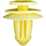 9.3mmx13mm Yellow Nylon Pillar, Scuff, Trim Panel Retainer, 18mm Head