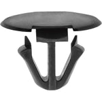 10.5mmx10mm Black Nylon Retaining Clip Fender Liner, 14.5mmx16mm Head
