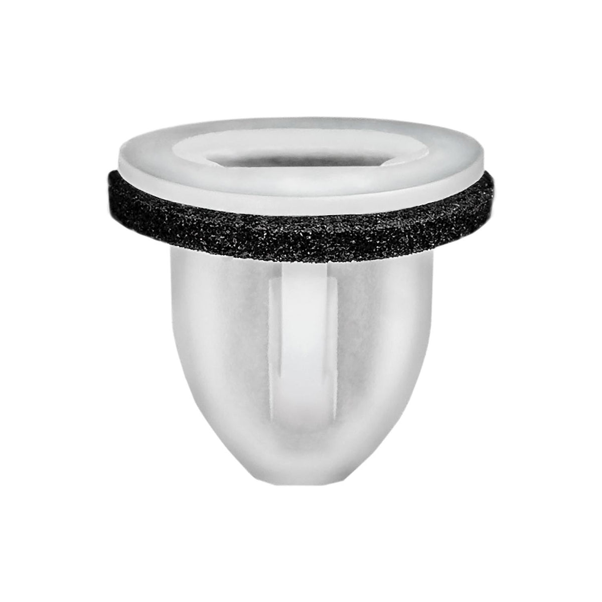 14mm White Nylon Grommet with Sealer Rear Combination Tail Light Guide, 16mm Head