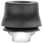 White Nylon & Rubber Rear Door And Bumper, 17mm Head