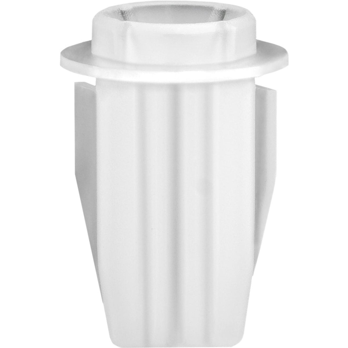 M5.5 White Nylon Front Bumper Screw Grommet, 14mm Head