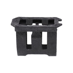 17.5mmx25mm Black Phosphate Grille Clip, 17.5mmx25mm Head