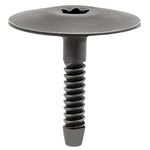 4mmx23mm Black Nylon Side Shield & Trim Retainer, 24mm Head