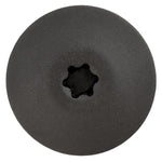 4mmx23mm Black Nylon Side Shield & Trim Retainer, 24mm Head